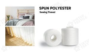 Product application and detail display of spun polyester sewing thread