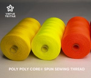 poly poly core spun thread