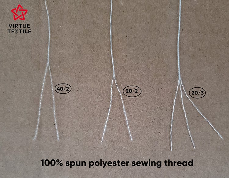 thread thickness comparison