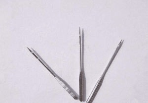 Which sewing threads should be selected to prevent needle overheating and breakage