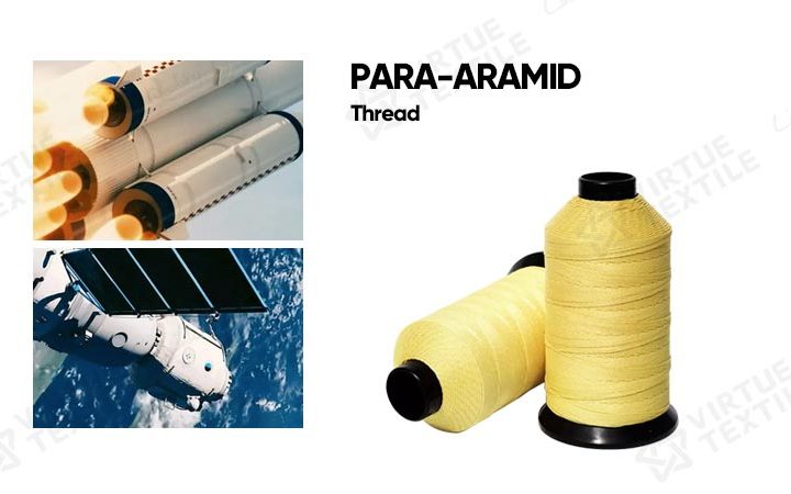 Display of PARA-ARAMID thread application scenarios